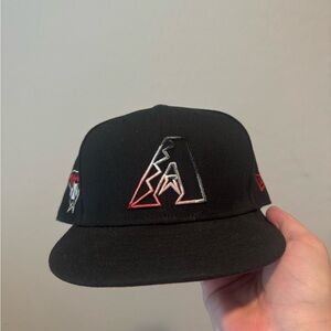 Black Diamondbacks Hat 7 5/8
